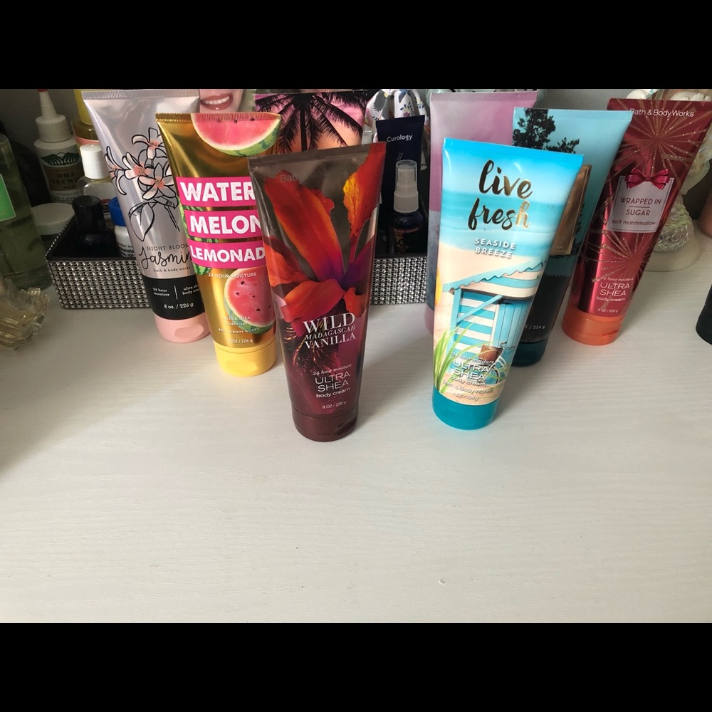 Bath & Bodyworks assorted items